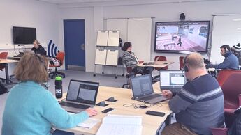 Expérience immersive de cordée dans le métaverse éducatif