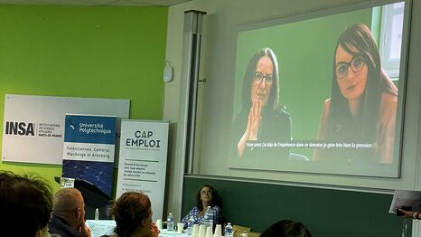 Projection d'un film