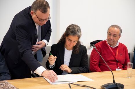 Signature du statut AISBL pour EUNICE