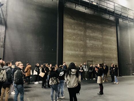 Photo des étudiants des master HVCI et ISOH au sein du Phénix