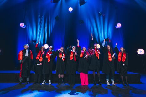 Photo de la cérémonie de remise de diplômes de l'ISH
