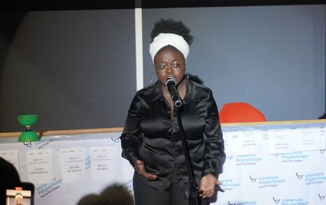 Prestation "Nos étudiants ont du talent !" _ Gladys_Mensah 