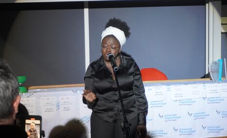Prestation "Nos étudiants ont du talent !" _ Gladys_Mensah 