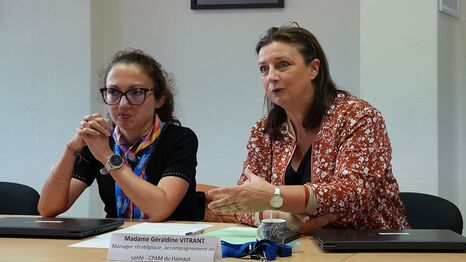 Signature de convention, UPHF CPAM CROUS