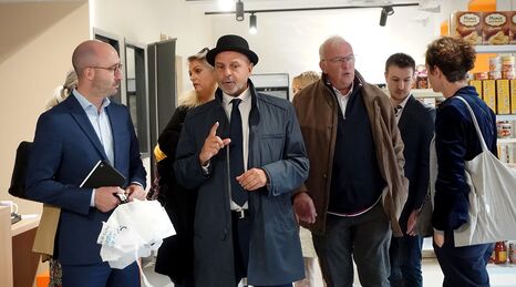 Visite de locaux de l'IUT