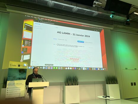 AG du LAMIH : nuages de mots