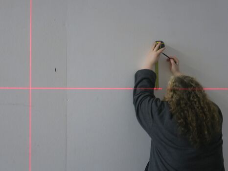 Apprentissage du niveau laser