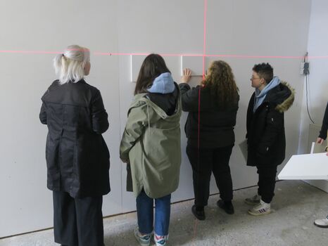 Apprentissage du niveau laser