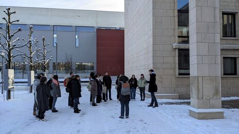 Voyage d'étude des étudiants de master 2 HVCI au Luxembourg