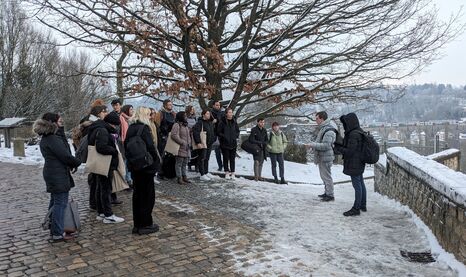 Voyage d'étude des étudiants de master 2 HVCI au Luxembourg
