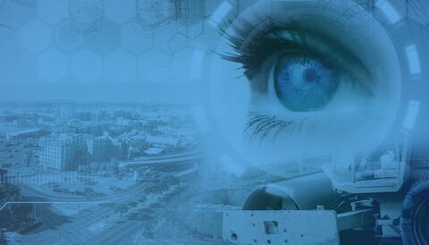 illustration du LAMIH ; œil sur la cité