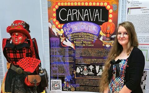 Prix du poster décerné à Caroline SOREAU lors du Mardi des Chercheurs