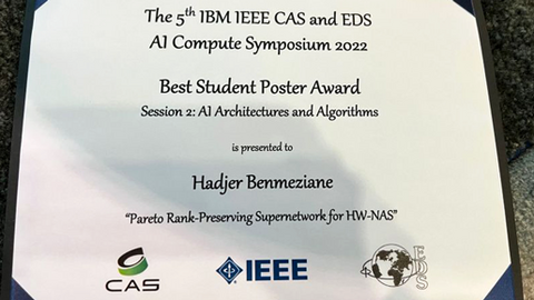 Prix de la meilleure affiche pour Hadjer Benmeziane