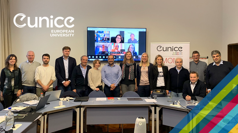 Photographie des membres présents à la réunion EUNICE à Bruxelles