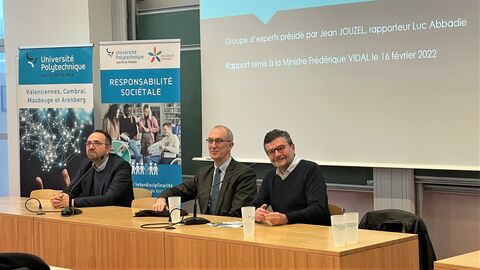 Photographie de Philippe Pudlo, Armel de la Bourdonnaye, Luc Abbadie