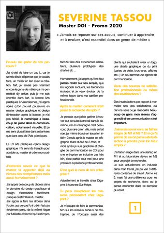 Visuel de l'actualité (portrait d'un alumni)