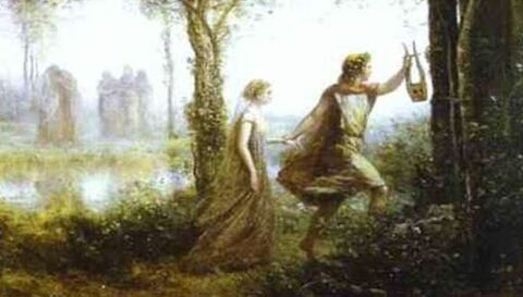 Oprhée et eurydice