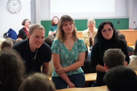 Des professionnels de la culture et du patrimoine rencontrent les étudiants