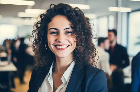 Une cheffe d'entreprise