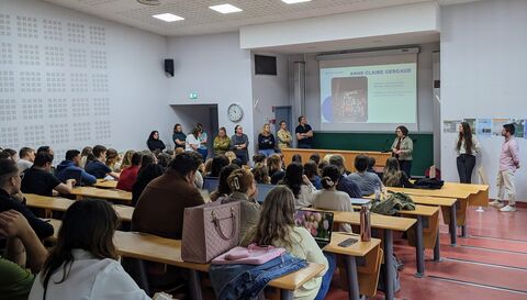 Des professionnels de la culture et du patrimoine rencontrent les étudiants