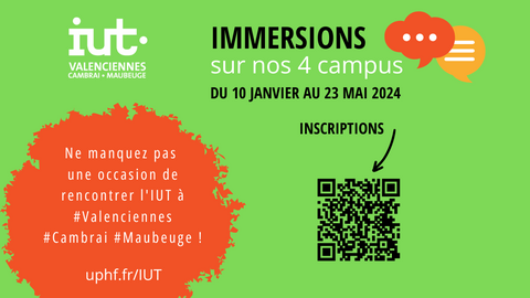 Immersions IUT 2024