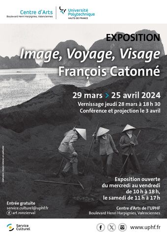 Affiche Expo François Catonné mars24