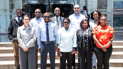 L'UPHF se déplace au Kenya : photo du groupe