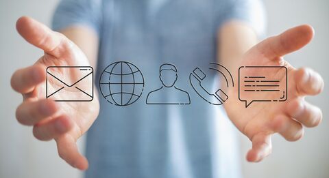 Contacts mail, téléphone, prise de rendez-vous