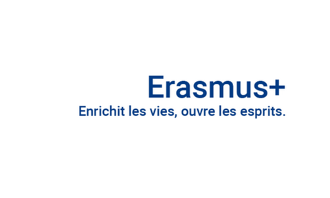 Logo Erasmus+, enrichit les vies, ouvre les esprits.